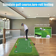 BOBURN Golf Putting Green Mat 5x10FT Green