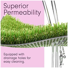 MEGAGRASS 10x90 Feet Premium Deluxe Artificial Grass Green