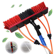 3WWWQMAA8 Window Cleaning Pole Water Supply Brush Telescopic Solar Power Panel Cleaner Brush Outdoor Greenhouse Roof Washing Equipment Tool 3-11m (50cm Brush 7m/22.9ft) (50cm Brush 10m/32.8ft)