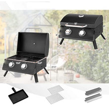 Patio Camping Travel Grill BTU Portable Propane Gas BBQ Grills Family Outdoor