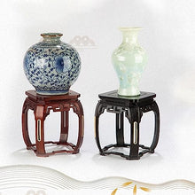 Bonsai Pedestal Vase Pedestal Stands Wooden Base Vase Teapot Base Solid Wood Square Display Stand Home Office Garden Decoration Bonsai Base Planter Stand Plant Holder ( Color : B )