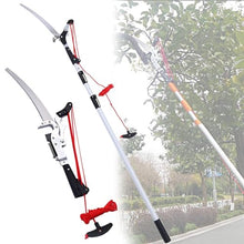 Heavy Duty Retractable Telescopic Garden Tree Pruner, Saw Branch Long Reach Pruning, Shears with Blade(4m/13ft)