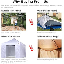 ABCCANOPY Heavy Duty Easy Pop Up Canopy Tent with Sidewalls 10x20 Purple