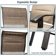 Super Mart 5PC Outdoor Bar Stools Set with Swivel Chairs and Bistro Table Brown