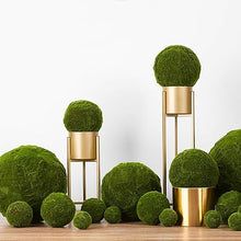 Artificial Moss Balls, Artificial Green Plant Mossy Globes, Simulated Moss Ball, Hanging Balls For Garden Decor DIY Floral Arrangements Plant Poted Decoration ( Color : Green , Size : Diameter: 45cm/1