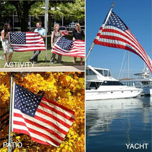 15x25 FT Giant Large American Flag for Outside, Best Embroidered Stars And Sewn Stripes, 420D Heavy Duty Polyester, Suitable For Outdoor High Winds Areas (American flag 15x25 FT)