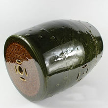Ceramic Garden Stool Decorative Garden Stools Ebony Glazed Porcelain Pier Porcelain Stool Home Ceramic Stool Drum Stool Balcony Stool Porcelain Pier Monochrome Embroidery Stool Garden Stool Ceramic