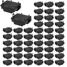 50 Packs Bait Station Trap with Key Heavy-Duty Outdoor Bait Box for Pets &