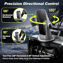 Brushless Snow Thrower Cordless Machine with 2 Batteries