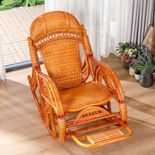 Garden Rocking Chair, Anti-Dump Design, Designed to Fit The Body Curve, Suitable for Garden Porch Balcony Leisure Use(C,120 * 94 * 53cm)