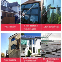 Cleaning Brush Window Cleaning Pole, Water Supply Telescopic Brush, Cleaner Greenhouse Roof, Cleaning Photovoltaic Solar Panels ()