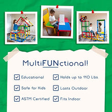 Funphix Toddler Climbing Toys Indoor & Outdoor Jungle Gym 296pcs