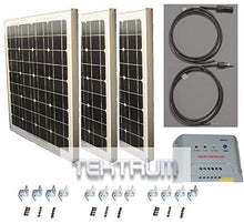 Tektrum Universal 60 watt 60w 36v Solar Panel Battery Charger Kit for Golf Cart