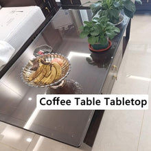 SXKJQER Rectangle/Square Glass Table Top 8mm Thick Tempered GlassRectangle/Square Table Top Glass Dining Table Replacement Glass Table Top, Tempered Glass Protector, with 6 Anti-Slip Pads(100x80cm)