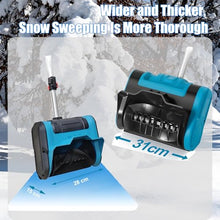 Lightweight Snow Blower –Electric Shovel for Snow Removal, 12.2" Wide ＆ 26ft Throw Electric Snow Plow– Detachable Design + Battery Poweredsnow Blower, for Deeks & Walkway