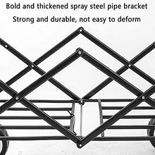 Handcart, Outdoor Folding Utility Wagon Heavy Duty Folding Wagon Cart, Utility Garden Cart with Tabletop, Camping Trolley on Wheels Hand Cart, Load-Bea100Kg / 220Lbs/Style 5