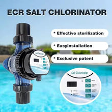 HNBYLMM Swimming Pool Chlorinator, Salt Water Pool Chlorinator System,2/4/6/8/10g/h Salt Chlorine Generator, with Self-Cleaning & APP Control, 25-100% Output Adjustable, for Pools Up to 10-50m³,4g/h