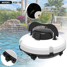 Underwater Automatic Pool Vacuum Cleaner,Automatic Pool Vacuum Cleaner,Cordless Robotic Swimming Pool Cleaner Fully Automatic Pool Vacuum Cleaner Wall-Climbing Underwater Cleaner,Green