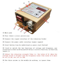 Banfluxion 110V 30W GZV-5 Electromagnetic Vibrating Feeder with Controller Shaking Feeding Machine 3000r/min