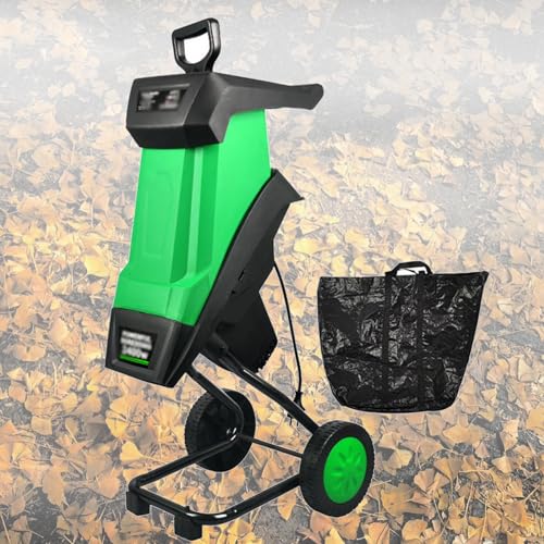 Etsuosy 2400w Electric Garden Shredder Mulcher Chipper for Yard Waste