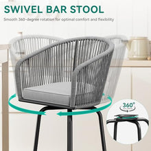 YITAHOME Patio Bar Stools Set of 4