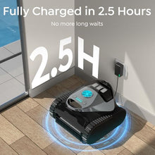 [2026 NEW] C1 Robotic Pool Cleaner with 180Mins, Iron Gray