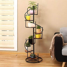 KOMFGT Plant Stands Plant Shelf Flower Stand Metal Flower Ladder Display Stand with 8 Levels Indoor Plant Stand Outdoor Garden Storage Shelf