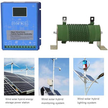 LIEROLYE Renewable Energy Controller Universal, for Wind Solar Hybrid Mppt Charge Controller Off Grid, 12000W Hybrid Charge Controller(24v48v)