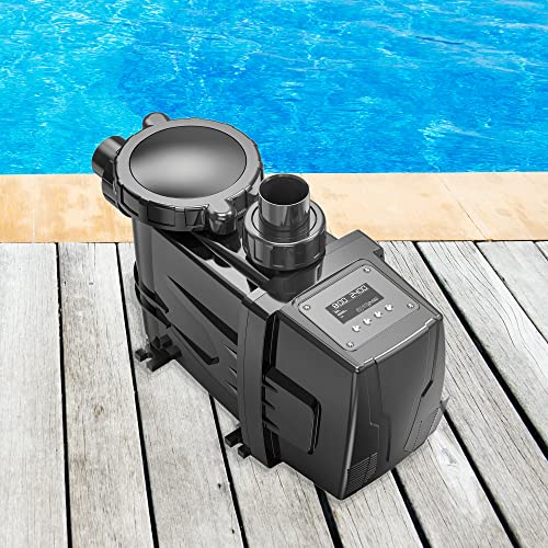 Blue Wave FlowXtreme PRO VS 115V Variable Speed Pool Pump Black