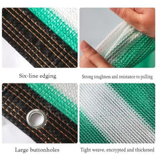 80% - 95% Garden Shade Cloth, Sunblock Garden Shade Sails with Grommets for Outdoor Plant Protection - UV-Resistant Sun Shade for Greenhouse and Patio