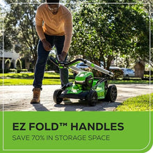 Greenworks 80V 21in Self-Propelled Lawn Mower, 4.0 Ah Battery and Charger