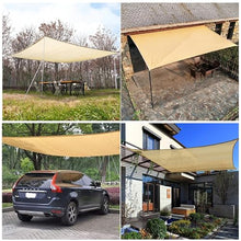 Sun Shade Cloth with Grommets, UV Resistant Shade Mesh Netting, Sunblock Shade Cloth Outside, Heat Insulation Shading Net, for Cars, Dogs, Outdoor, RV, Patio