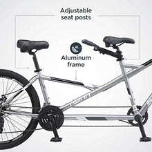Schwinn Twinn Classic Tandem Adult Beach Cruiser Bike Grey