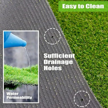 Petgrow Realistic Synthetic Grass Turf 0.8inch Thick Green