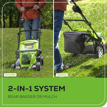 Greenworks 48V (24V x 2) 17in Mower/Blower/Trimmer Kit/ Battery Kit