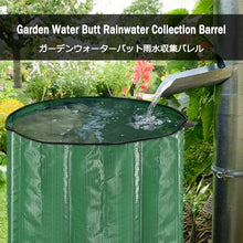 GPDJHRTI Rainwater Barrels, Foldable and Storable, Large Water Storage Capacity, Tough Fabric(Black,1000L)