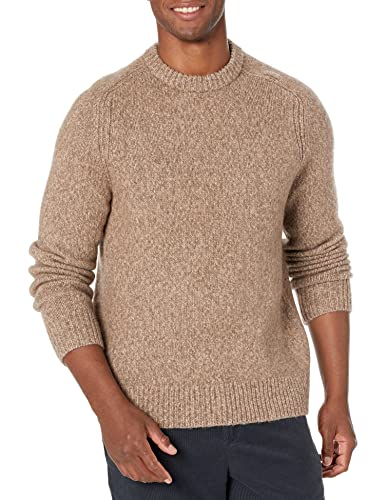 Theory Men's Alvin Crew.AIR Spun Sweater Fossil/Elk