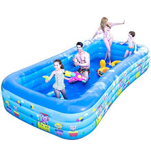 Inflatable Swimming Pools Children's Inflatable Swimming Pool Household Baby Wear-Resistant Thick Marine Ball Pool Family for Kids Adults Outdoor Garden Summer