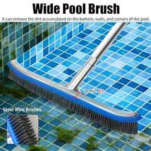 LZMZMQ Pool Brush and Skimmer Combo Set Above Ground Pools, Portable Pool Rescue Hook with 1 3 5 6 7 8 M Pole, Swimming Pools Cleaning Accessories(8.6m/28.2ft)