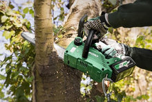 HiKOKI Cordless Chainsaw - 36V - 30cm Saw Blade, Brushless Motor, Lightweight, Powerful, Precise Cuts - Ideal for Tree Care - Without Battery and Charger