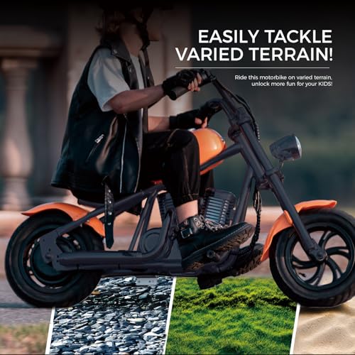 HYPER GOGO Cruiser 12 Plus Electric Kids Motorbike Pine
