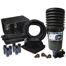 HALF OFF PONDS Simply Waterfalls 10000 Pond Free Kit with MatrixBlox and 10,000 GPH Pump Black