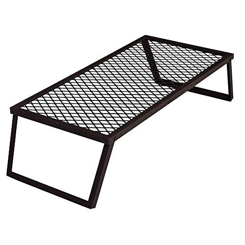 GAAHRQQQ Outdoor Folding Picnic Barbecue Table Storage Rack for Camping Festival Garden Picnic Party Outdoor Fire Pits