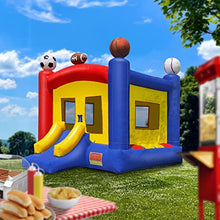Cloud 9 Commercial Grade Sports Bounce House with Blower Multicolor