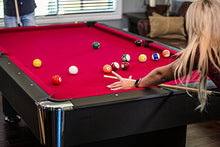 Mizerak Donovan II 8’ Billiard Table Black/Red
