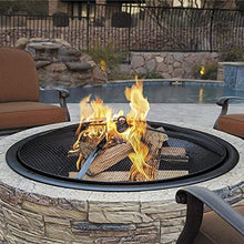 MNSSRN Outdoor Landscape firewood Warmer, Circular Charcoal Wood Heating Straw Imitation Stone Wood Graphic Stove Garden Hotel Decoration,A