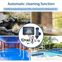 Swimming Pool Chlorinator, Salt Chlorine Generator Saltwater Chlorine Generator 5/10/15/20/30/50G/H Automatic Cleaning Salt Water Pool Chlorine Generator System for Swimming Pools Spa Pools(20g/H)