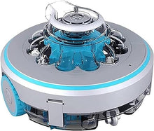 KANGJIEM Cordless Robotic Pool Cleaner, Smart Automatic Robotic Pool Cleaner, Rechargeable Battery, Easy to Clean Filter Cartridges, for Above-Ground or In-ground Swimming Pool Up to 540+Sq Ft