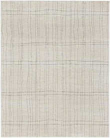 Nourison Andes Abstract Area Rug 9' x 12' Ivory Grey