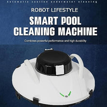 KANGJIEM Automatic Cordless Automatic Pool Cleaner, Electric Vacuum Cleaner for Above Ground Pool & Inground Swimming Pool, Strong Suction, for Above Ground Flat Pool up to 550 Sq.Ft